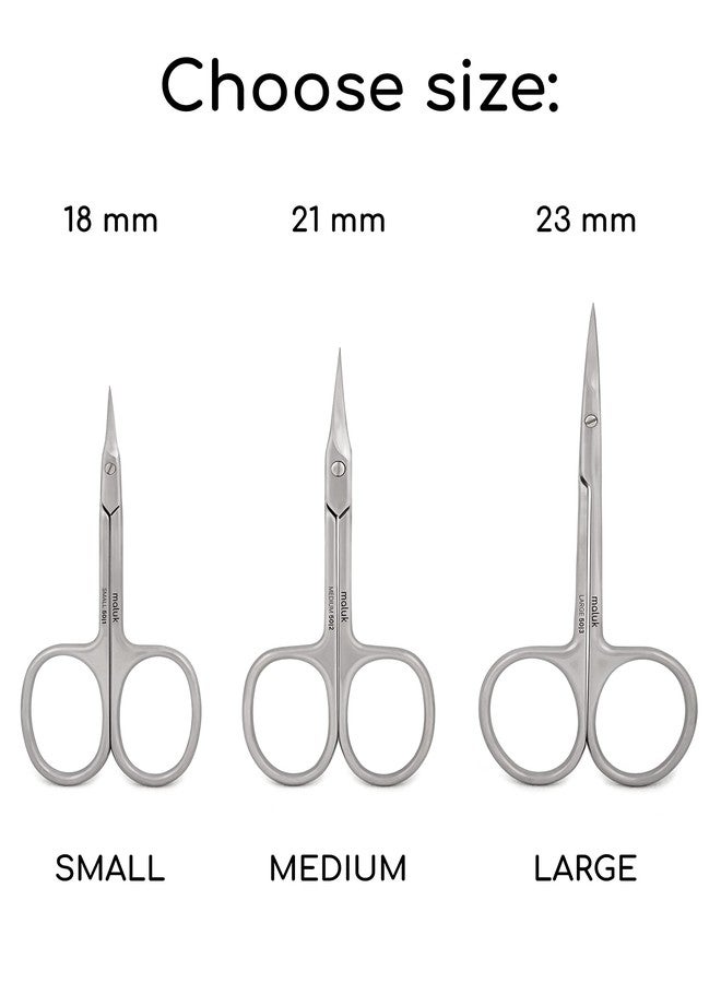 Maluk Professional Cuticle Scissors Maluk Medium - Image 5